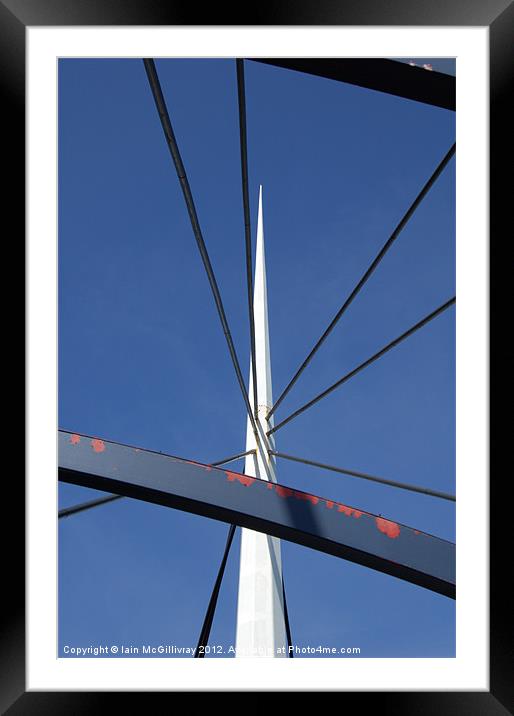 Bells Bridge Framed Mounted Print by Iain McGillivray