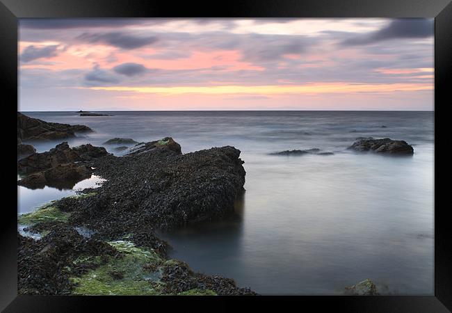 Pastel Sky Framed Print by Aaron Casey