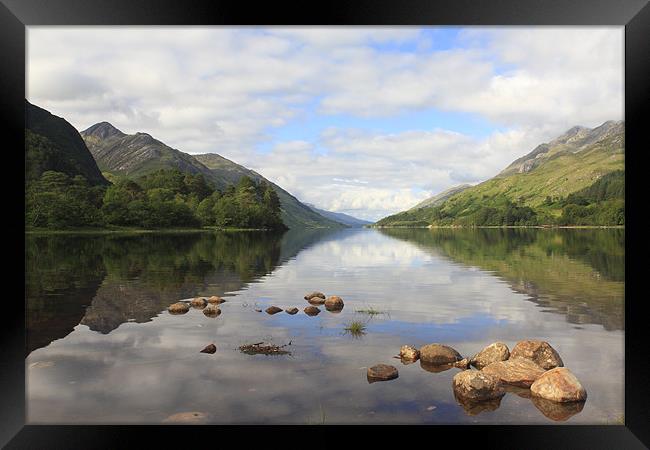 Morning Reflection Framed Print by Aaron Casey