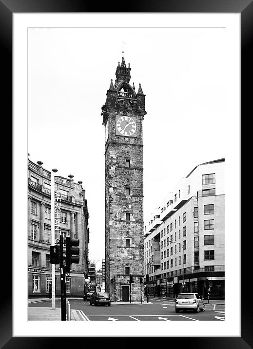 Tolbooth, Glasgow Framed Mounted Print by Iain Monteith