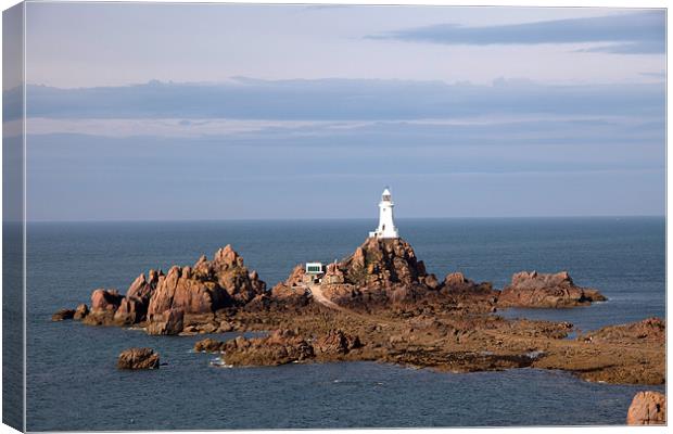 Corbiere Lighthouse Canvas Print by Gail Johnson