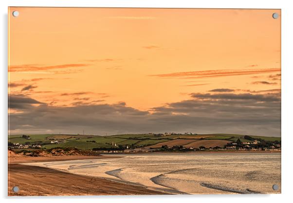 Twilight Acrylic by Dave Wilkinson North Devon Ph