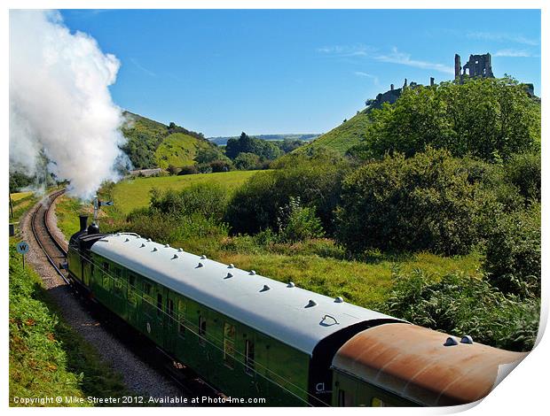 Leaving Norden Print by Mike Streeter