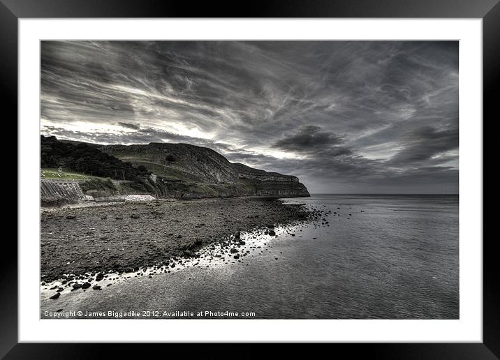 Great Orme Framed Mounted Print by J Biggadike