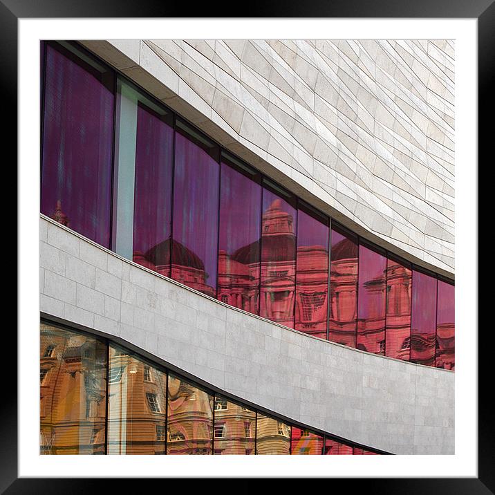 Museum of Liverpool facade Framed Mounted Print by Wayne Molyneux