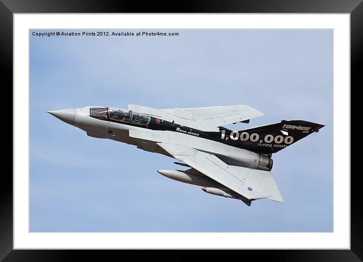 Panavia Tornado GR4 Duxford 2012 Framed Mounted Print by Oxon Images