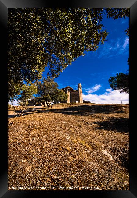 St Cugat de Raco Framed Print by Sean Needham