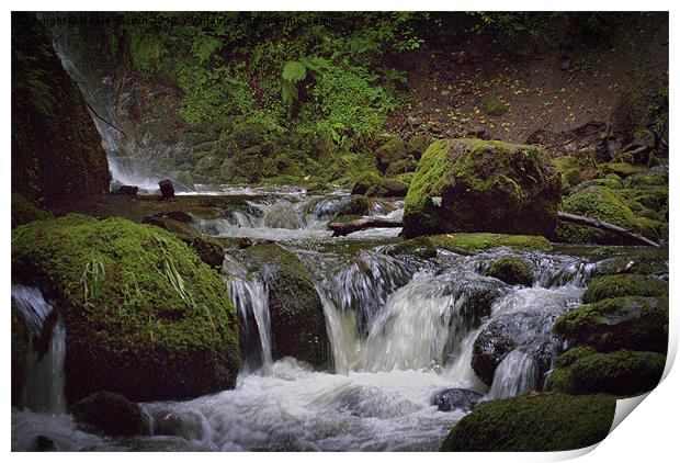 The River Waits For Nobody Print by Neale Evison