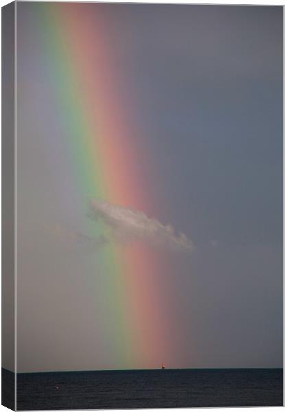 Rainbow Canvas Print by Gail Johnson