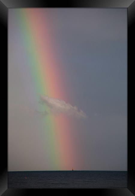 Rainbow Framed Print by Gail Johnson