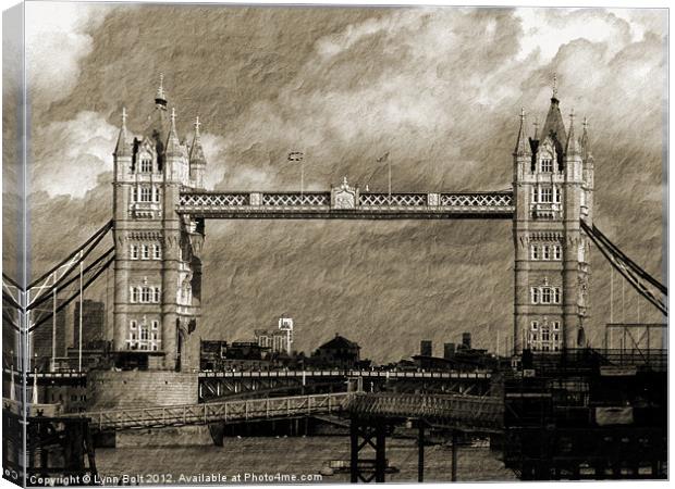 Tower Bridge Canvas Print by Lynn Bolt