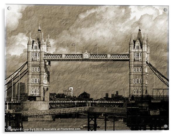 Tower Bridge Acrylic by Lynn Bolt