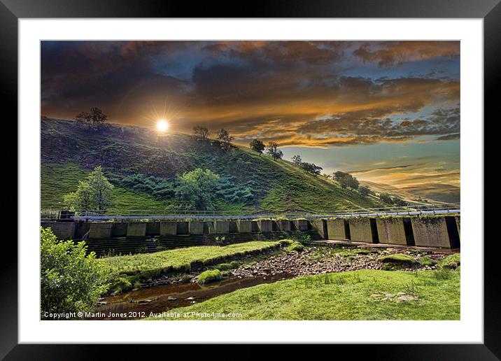 The Weir Framed Mounted Print by K7 Photography