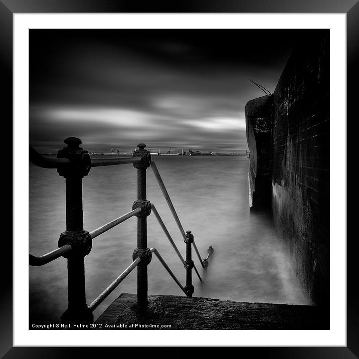 Spirit on the water Framed Mounted Print by Neil  Hulme