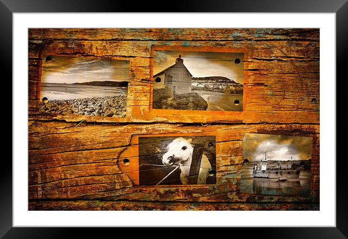 Images of SW Wales Framed Mounted Print by Chris Manfield