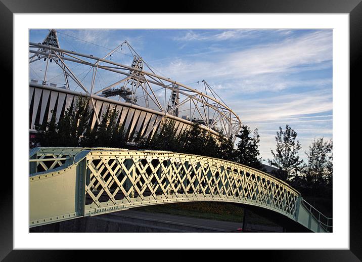Olympic Park, Stratford, London Framed Mounted Print by Andy Evans Photos
