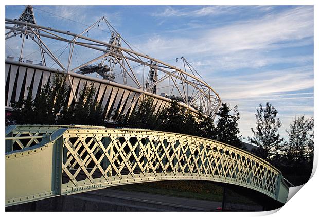 Olympic Park, Stratford, London Print by Andy Evans Photos