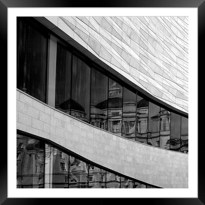 Museum of Liverpool Facade Framed Mounted Print by Wayne Molyneux