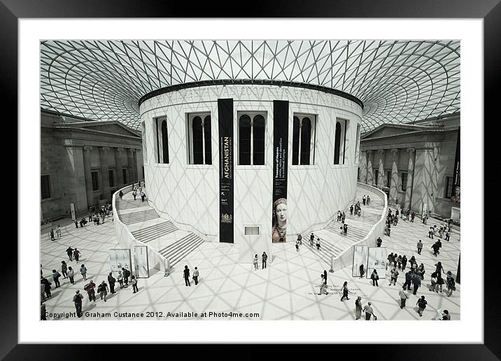 Great Court Framed Mounted Print by Graham Custance