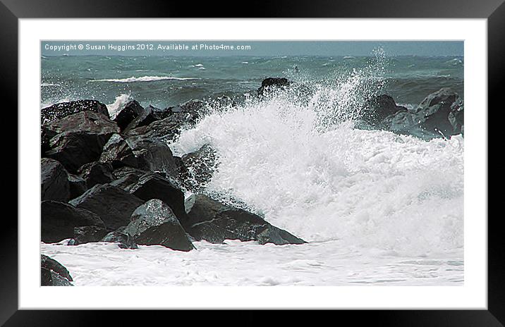Mother Natures Force and Beauty Framed Mounted Print by Susan Medeiros