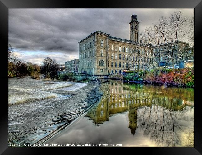 Salts Mill 1 Framed Print by Colin Williams Photography