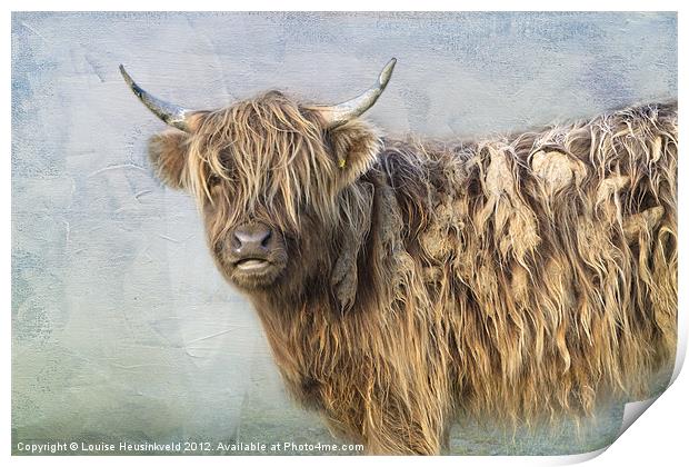 Bad Hair Day Print by Louise Heusinkveld