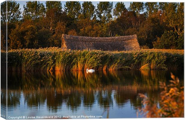 Horsey Mere, Norfolk Broads Canvas Print by Louise Heusinkveld