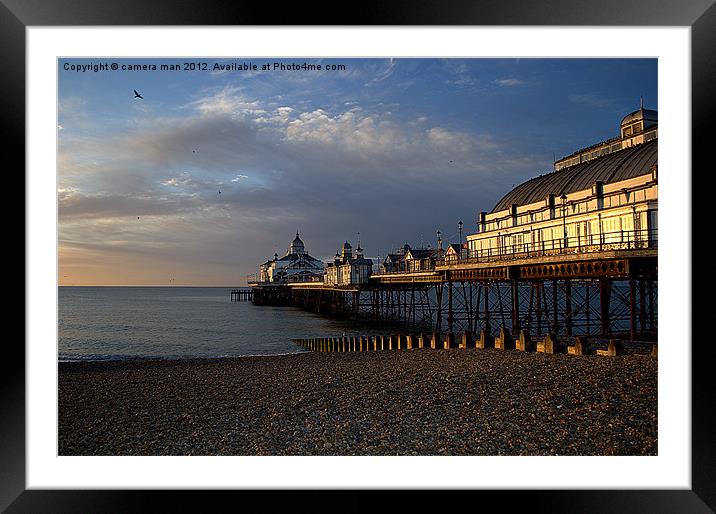Pier Light Framed Mounted Print by camera man