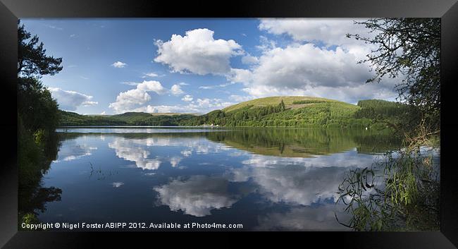 Ponsticill Reflection Framed Print by Creative Photography Wales