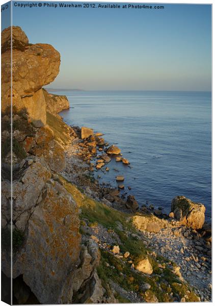Dungy Head looking East Canvas Print by Phil Wareham