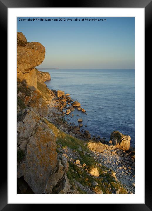 Dungy Head looking East Framed Mounted Print by Phil Wareham
