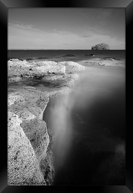 Bass Rock exposure Framed Print by Keith Thorburn EFIAP/b