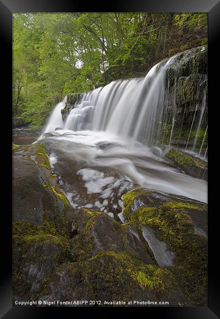 Sgwd yr Pannwr Falls Framed Print by Creative Photography Wales