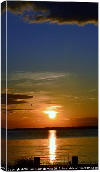 Shades of Sunset Canvas Print by Beach Bum Pics