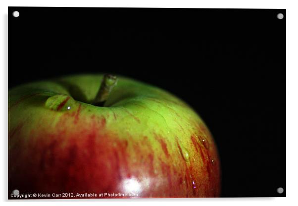 Apple Acrylic by Kevin Carr