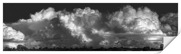 Cumulonimbus Panoramic. Print by Mark Harper