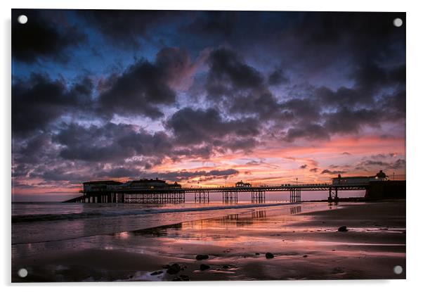 Cromer Pier at Dawn Acrylic by Stephen Mole