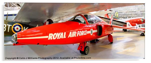 Red 3 Cosford Acrylic by Colin Williams Photography