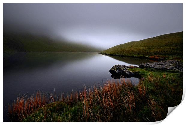 Bowscale tarn Print by Robert Fielding