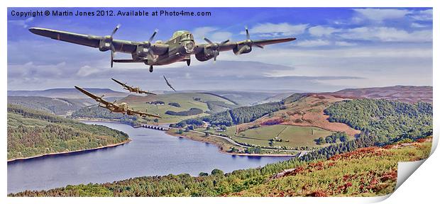 Merlins in the Valley Print by K7 Photography