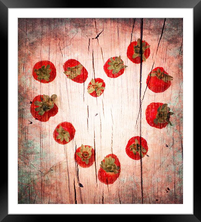 Strawberry Fool Framed Mounted Print by Chris Manfield