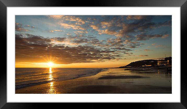 Warming Framed Mounted Print by Simon Wrigglesworth