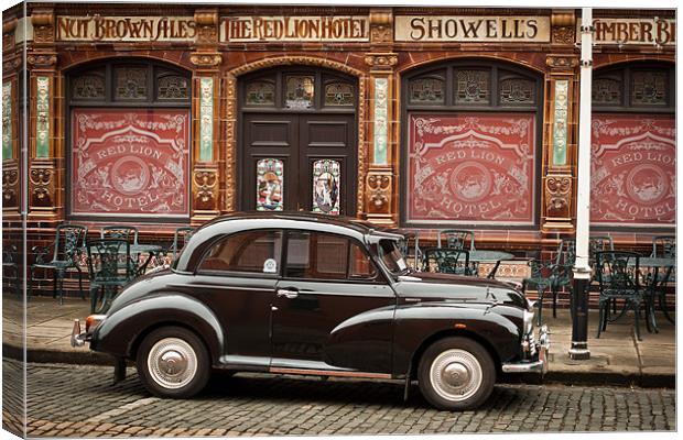 Morris Minor Canvas Print by Keith Naylor