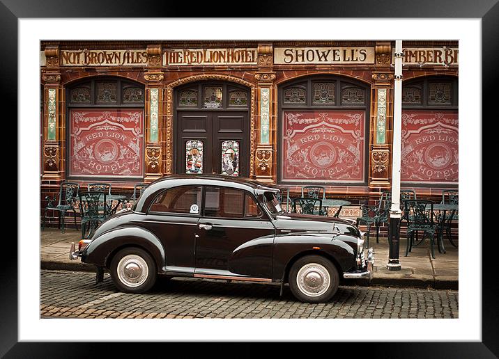 Morris Minor Framed Mounted Print by Keith Naylor