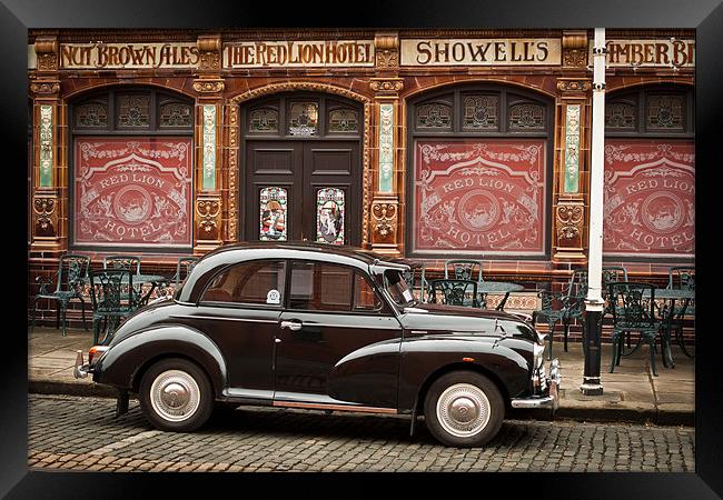 Morris Minor Framed Print by Keith Naylor
