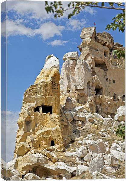 Limestone caves architecture Canvas Print by Arfabita  