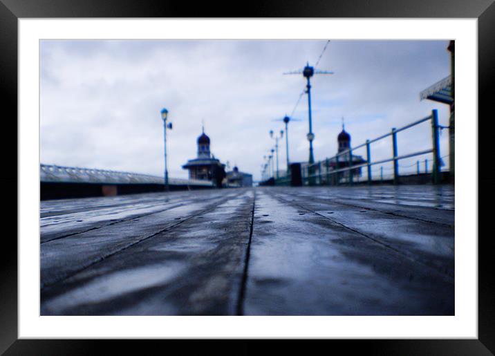 North Pier Blackpool Framed Mounted Print by Naufragus Simia