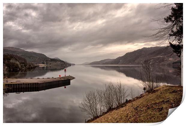 ENTER LOCH NESS (Exit Caledonia Canal ) Print by raymond mcbride