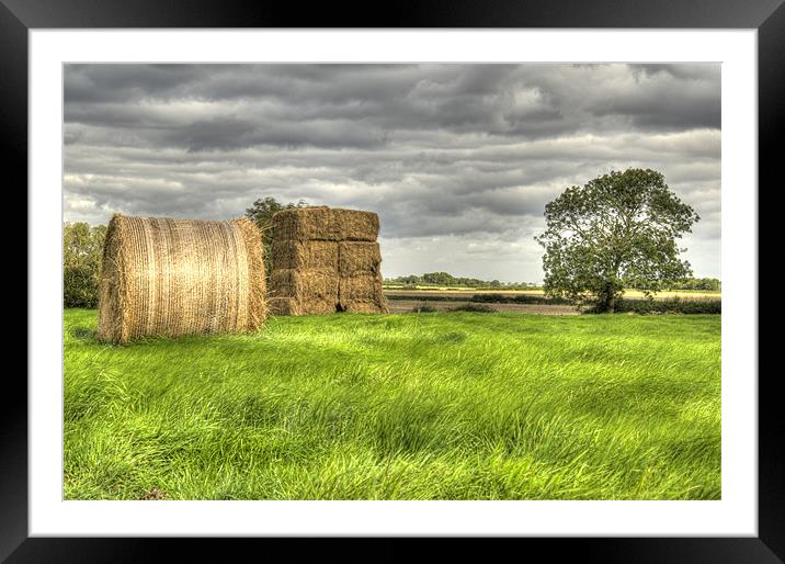Stormy Summer Mornings Framed Mounted Print by Oliver Porter