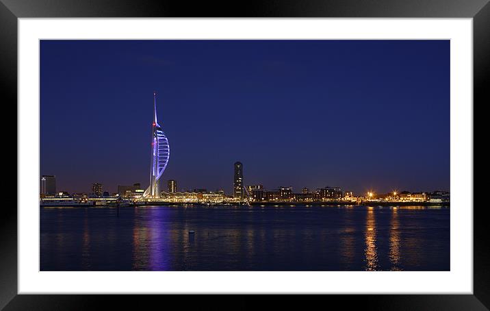 Spinnaker Tower Portsmouth Framed Mounted Print by Sharpimage NET